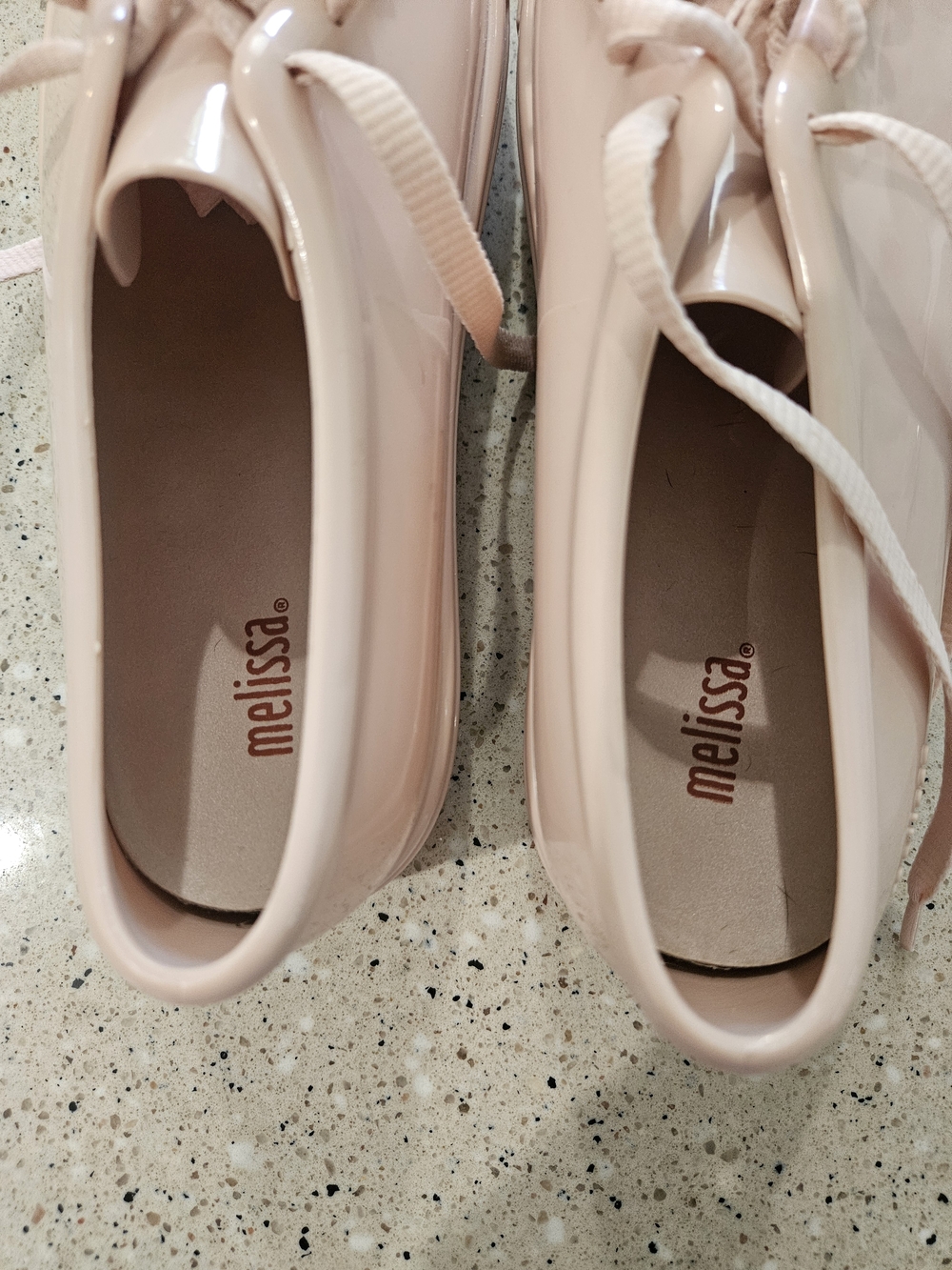 Melissa Pink Sneakers Size 8 Preppy Girlhoodcore Feminine Casual Summer Y2K - Picture 4 of 6
